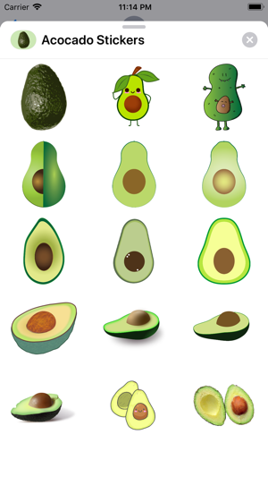 Lotsa Avocado Stickers(圖1)-速報App