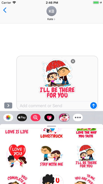 Love Quotes - Stickers Pack screenshot-7