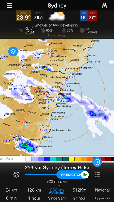 AUS Radar & Weather: WeatherAlert Screenshot 1