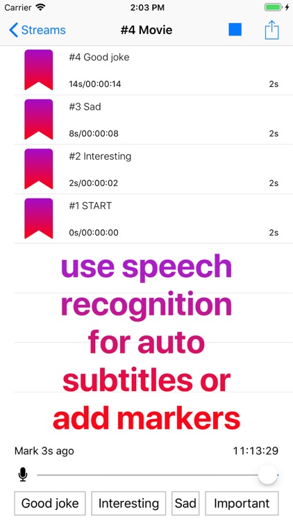 Auto voice subtitles shownotes