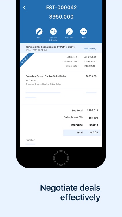 Zoho Invoice - Invoicing App screenshot-7