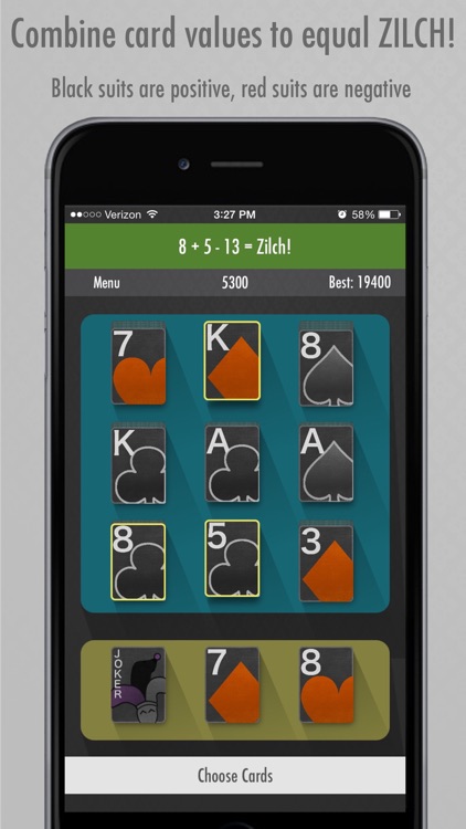 Zilch Solitaire