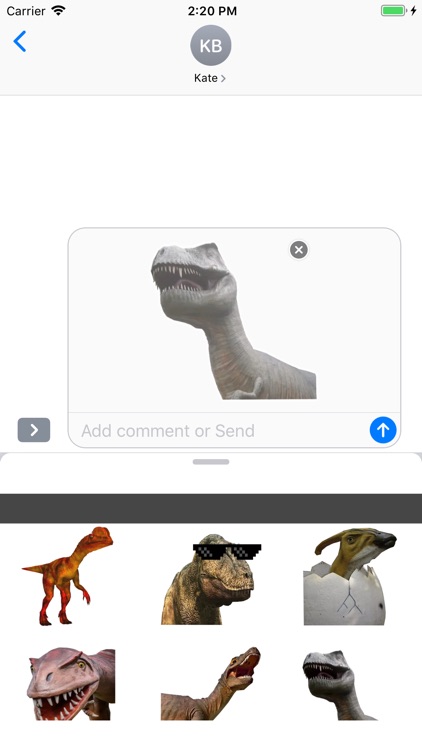 Dinosaurs Emoji Stickers screenshot-4