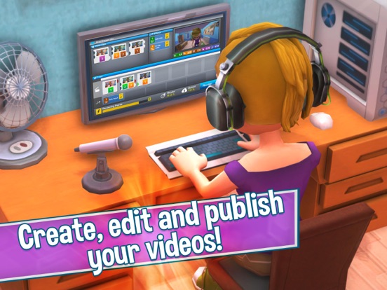 Youtubers Life: Gaming Channel Ipad images