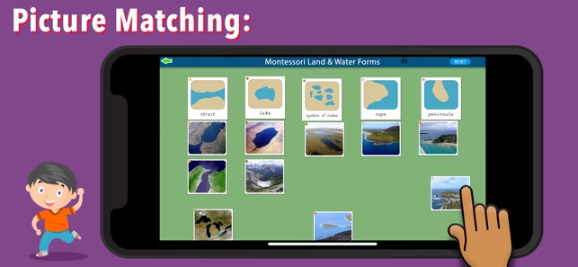 Montessori Land & Water Forms(圖4)-速報App