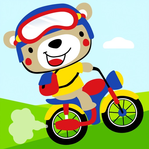 Moto: Motorcycle Game for Kids Icon