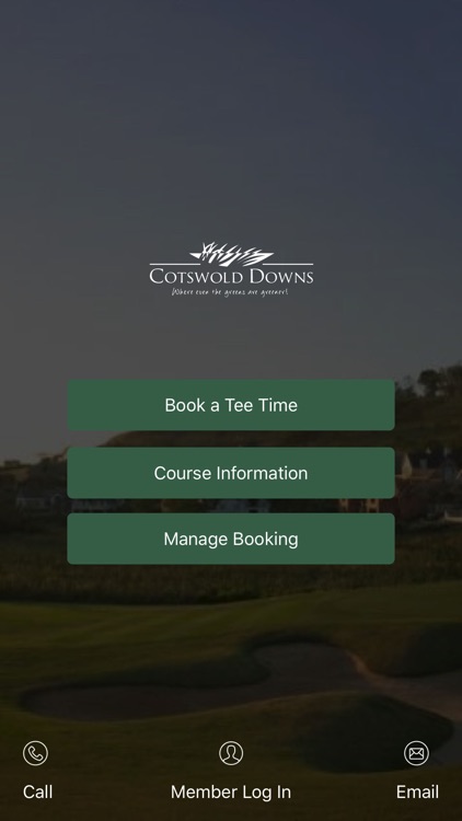 Cotswold Downs Golf Bookings