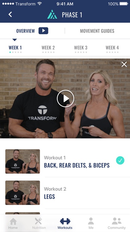 Transform with Chris and Heidi