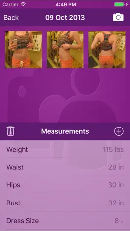 Game screenshot SnapTrack+ Selfie Body Tracker apk