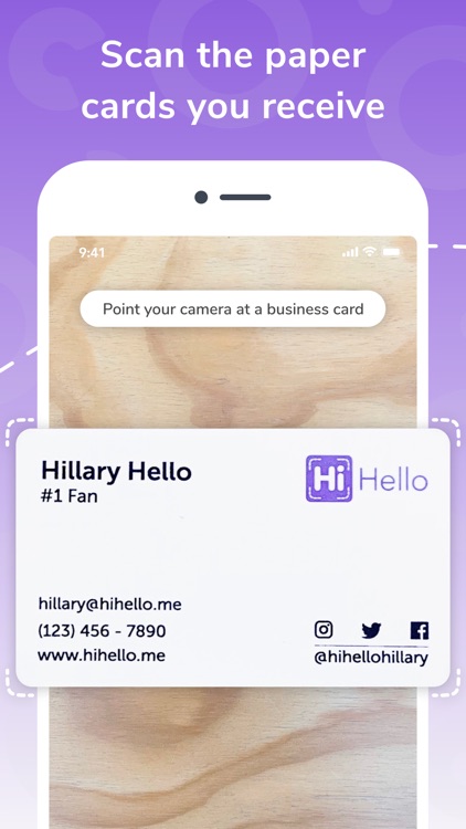 HiHello Digital Business Card screenshot-4