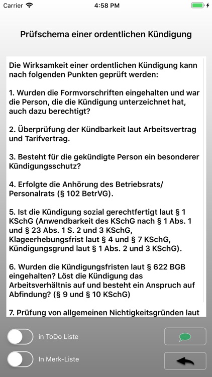 Kündigung & Abmahnung