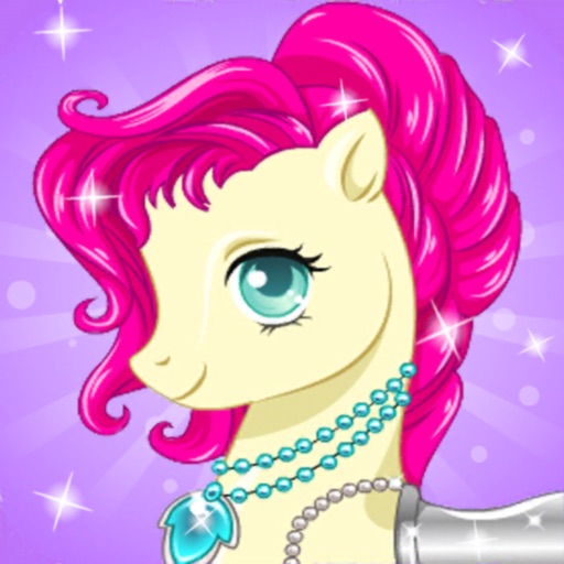 A Beautiful Pony dress up iOS App