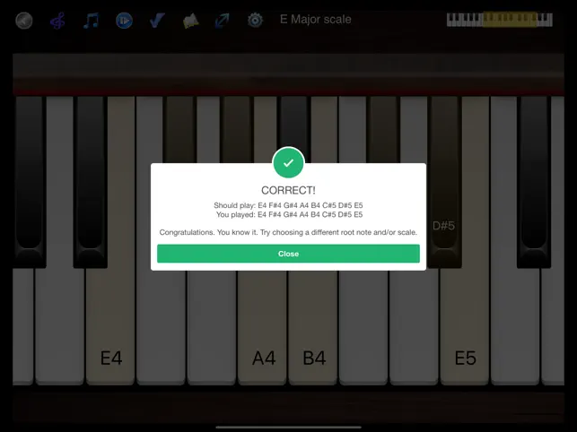 Screenshot 3 Escalas y acordes de piano iphone
