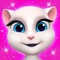Talking Angela is a virtual pet with a style the whole family can enjoy