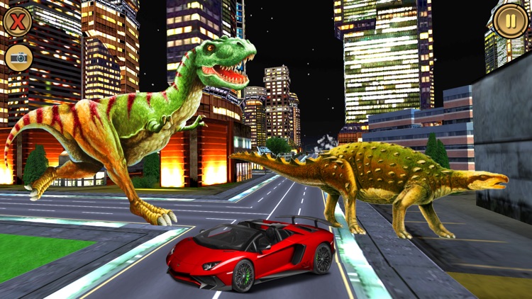 Dinosaur Car Parking Simulator