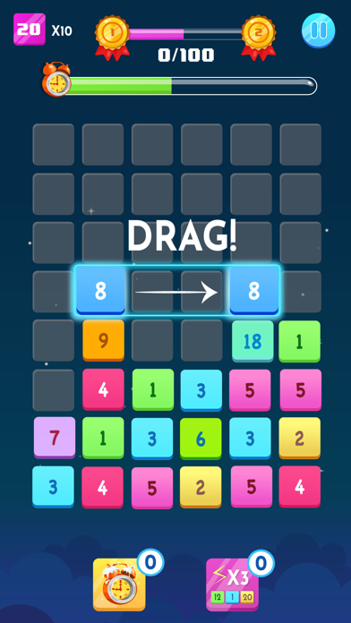 Number Blocks - Merge Puzzle screenshot 2