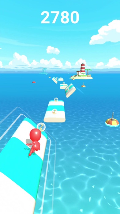Aqua Dash: EDM Runner !!! screenshot 4