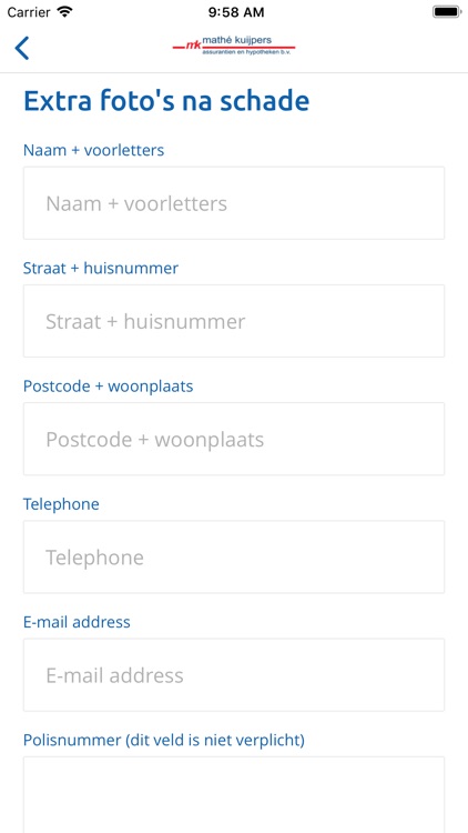 Mathé Kuijpers Assurantiën screenshot-3