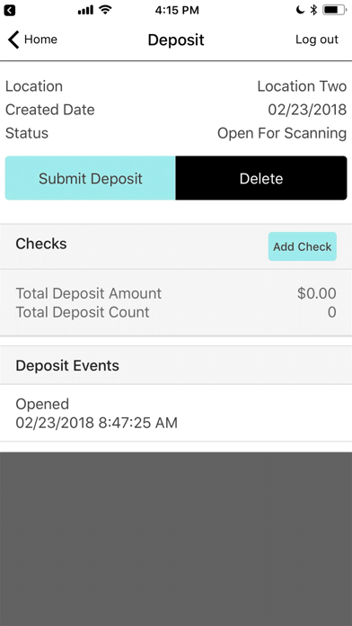 Mobile Business Deposit screenshot 2