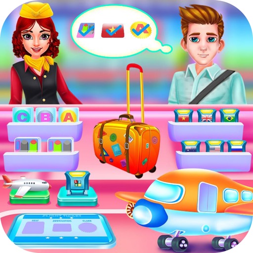 Airplane Flight Attendant Game icon