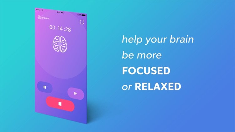 Brainie: Focus > Relax > Sleep