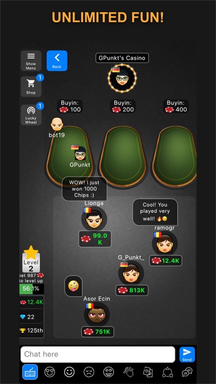 Mugalon Poker - fair & fun