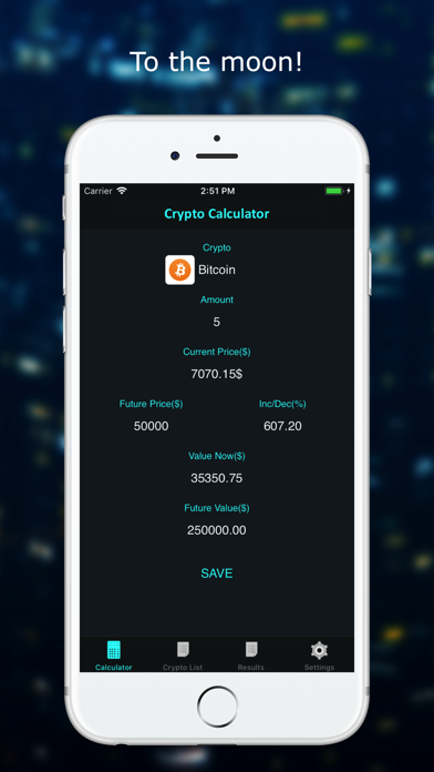 Crypto Moon Calculator screenshot 3