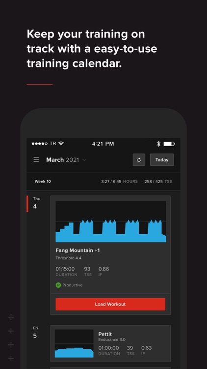 15 Minute Trainerroad workout library for Today