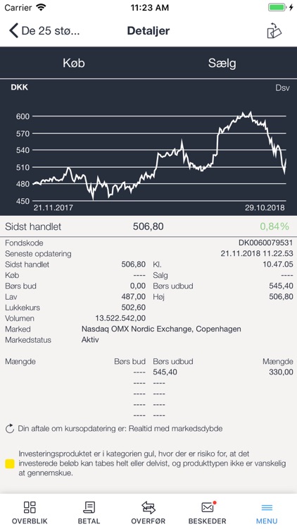 Salling Bank MobilBank Erhverv screenshot-3