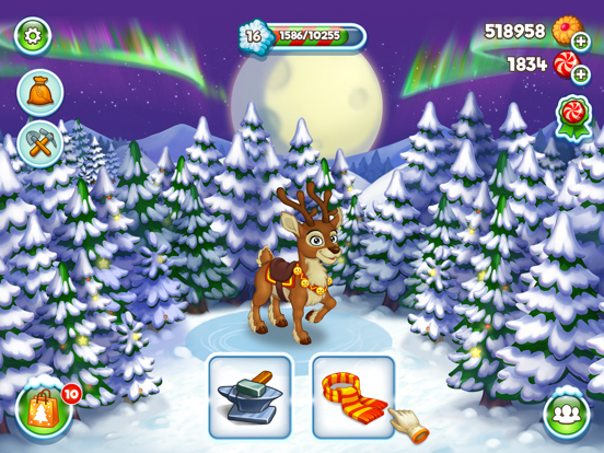 Волшебная ферма Деда Мороза на iPad
