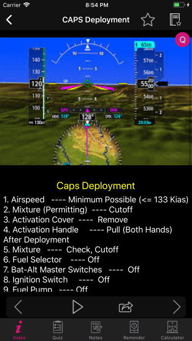 Cirrus SR22 G3 Turbo Checklist screenshot 3