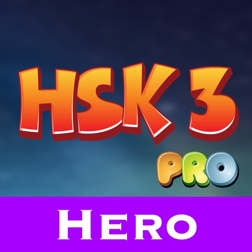 Learn Mandarin - HSK3 Hero Pro iOS App