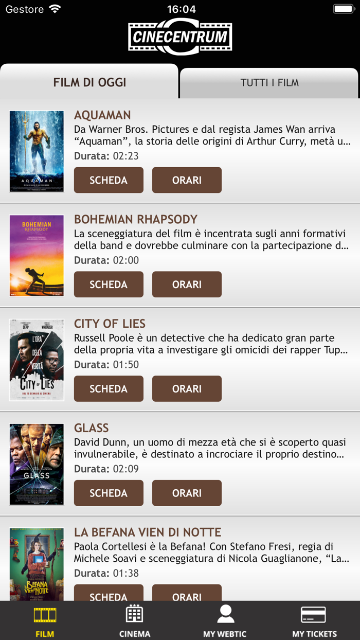 Webtic Cinecentrum Cinema