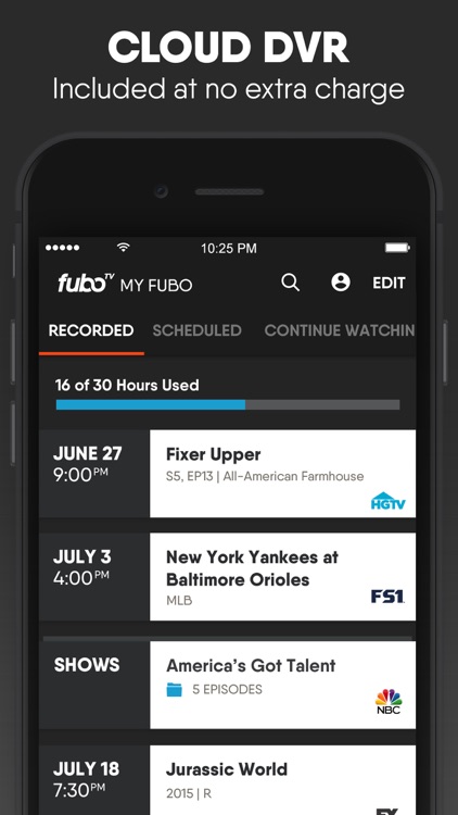 fuboTV: Watch Live Sports & TV screenshot-3