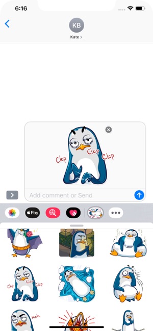 Penguin Stickers Pack(圖7)-速報App