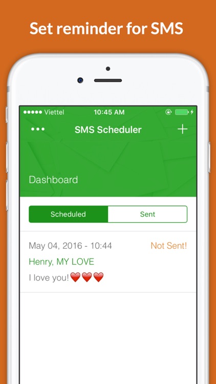 SMS Scheduler - Auto Reminder