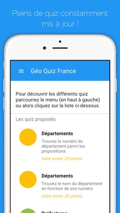 How to cancel & delete Géo Quiz France from iphone & ipad 1