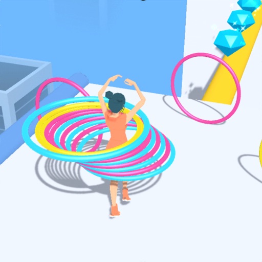 Hula Hoop Race 3D Icon