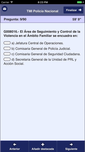 Policía Nacional Test Me In(圖4)-速報App