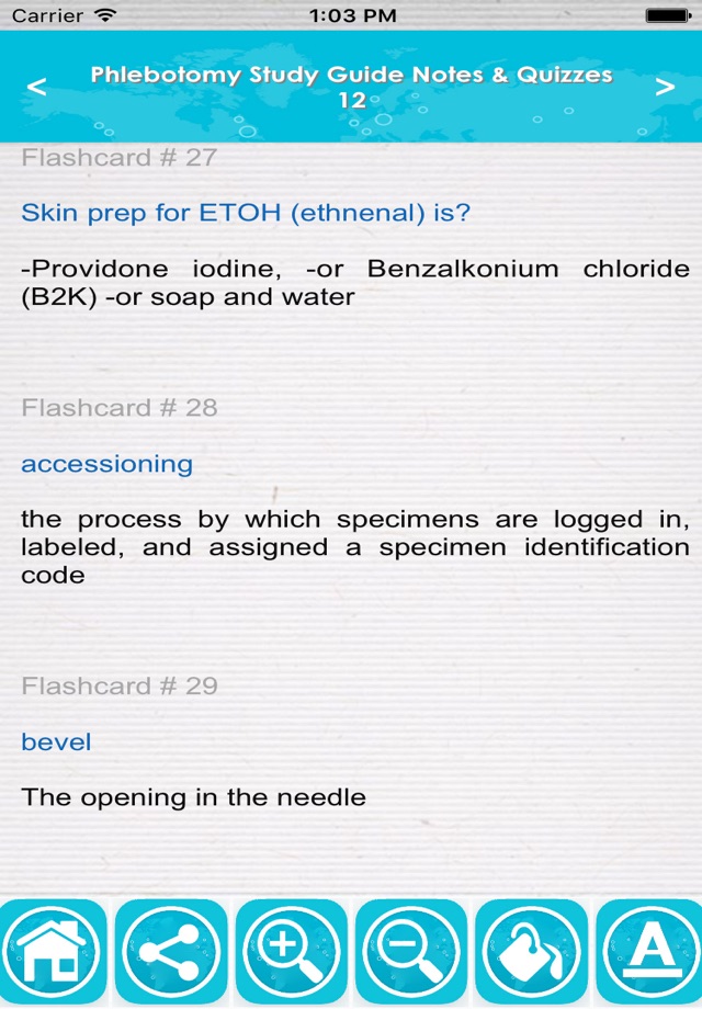 Phlebotomy Study Guide Q&A screenshot 2