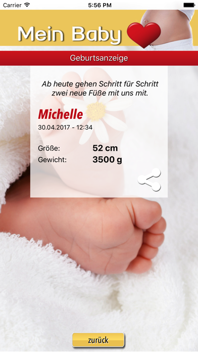 How to cancel & delete Mein Baby - Ich bin schwanger from iphone & ipad 4