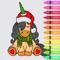 Coloring for adult color game: easy to level up painting skill to professional