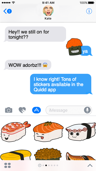 Sushi Stickers by Quidd Labsのおすすめ画像2