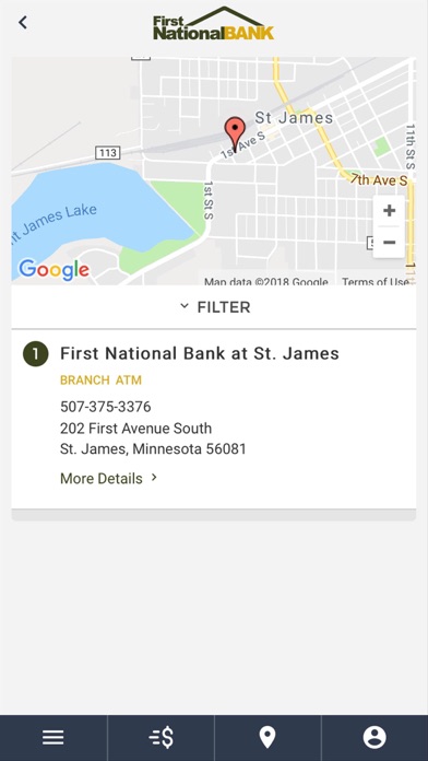 How to cancel & delete FNB at St. James from iphone & ipad 2