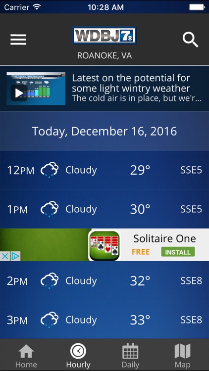 WDBJ7 Weather & Traffic