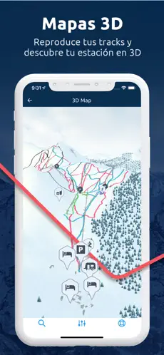 Captura de Pantalla 6 Skitude: tu app para esquiar iphone