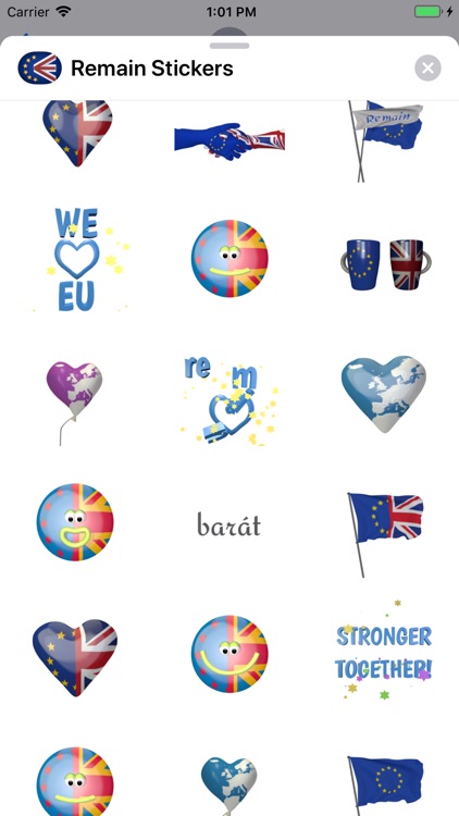 Remain Stickers