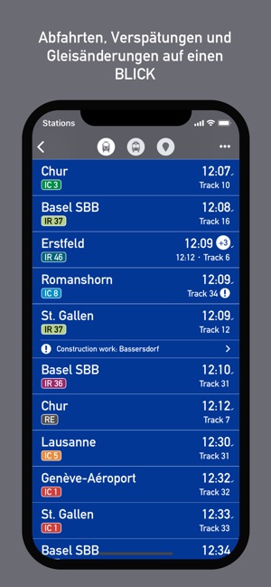 Stations - ÖV der Schweiz