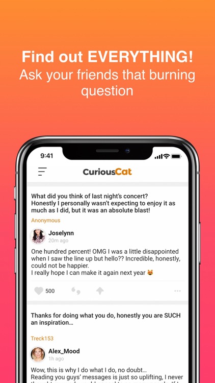 CuriousCat - Anonymous Q&A screenshot-6