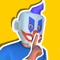 Enjoy to make pranks in street, park, workspace